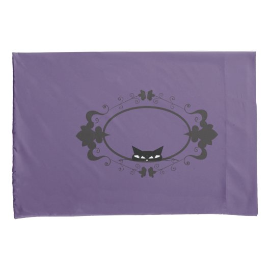 Housse D'oreillers Cat à masquer (devant-Droit)