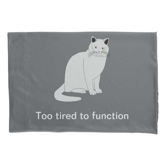 Housse D'oreillers Cat Nap Champion Coussin Couverture (devant)