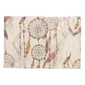 Housse D'oreillers Catcher de rêve bohémien sans couture (Dos)
