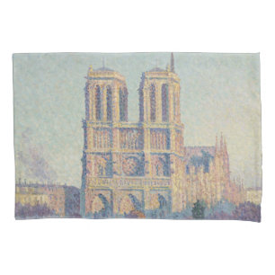 Housse D'oreillers Cathédrale Notre-Dame Paris France Peinture classi