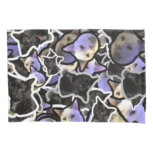 Housse D'oreillers Cats Pillowcase (devant)