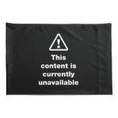 Housse D'oreillers ⚠ Ce Contenu N'Est Actuellement Pas Disponible Cas (Dos-Droit)