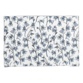 Housse D'oreillers Cellules bleues, Cloches, Bellflowers (devant-Droit)