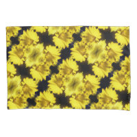 Centre de la jonquille jaune Abstrait Floral