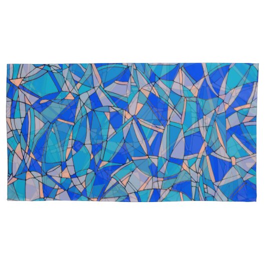 Housse D'oreillers Cercles Abstraits (devant-gauche)