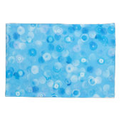 Housse D'oreillers Cercles d'hiver : Pois Abstraits. (Dos)