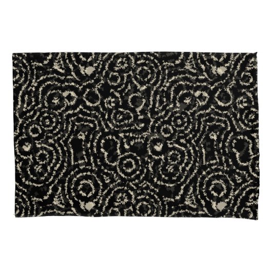 Housse D'oreillers Cercles vintages (devant-gauche)