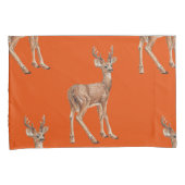 Housse D'oreillers Cerf en rouge (devant-Droit)