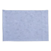 Housse D'oreillers Cerf et arbre de Noël Bleu d'hiver (Dos-Droit)