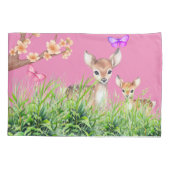 Housse D'oreillers Cerf et Biche (Dos)