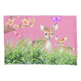Housse D'oreillers Cerf et Biche