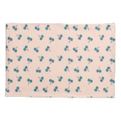 Housse D'oreillers Cerise bleue (Dos)