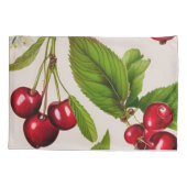 Housse D'oreillers Cerises Vintage Gras (Dos)