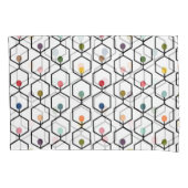 Housse D'oreillers Chaînes Hexagon (devant)