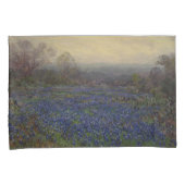 Housse D'oreillers Champ de fleurs de bleuets (paysage rural) (devant-Droit)