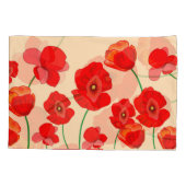 Housse D'oreillers Champ Red Poppy (Dos)