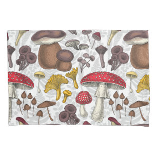 Housse D'oreillers Champignons sauvages