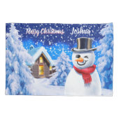 Housse D'oreillers Chanteur de Noël pour enfants (Dos)