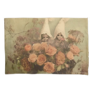 Housse D'oreillers Chariot Halloween vintage (2)