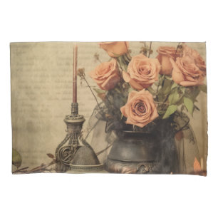 Housse D'oreillers Chariot Halloween vintage (4)