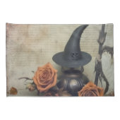 Housse D'oreillers Chariot Halloween vintage (8) (Dos-Droit)