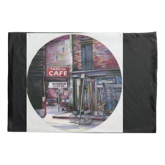 Housse D'oreillers Charme de Fanelli, New York (Dos)