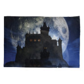 Housse D'oreillers Château d'Imaginaire la nuit (Dos-gauche)