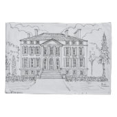 Housse D'oreillers Château Margaux| Bordeaux, France (Dos-gauche)