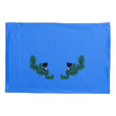 Housse D'oreillers Chatons avec Feuille (Dos)