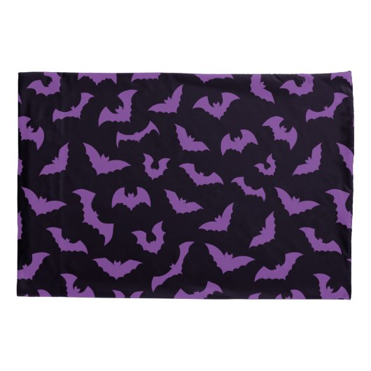 Housse D'oreillers Chauve-chauve-souris noire (Dos)