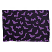 Housse D'oreillers Chauve-chauve-souris noire (devant)