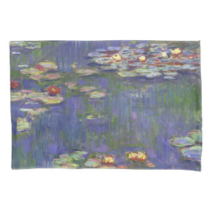 Housse D'oreillers Chefs-d'œuvre de peinture de Nymphéas de Monet