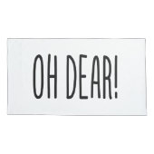 HOUSSE D'OREILLERS CHER ! (Dos-gauche)