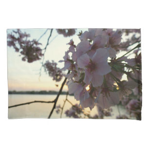 Housse D'oreillers Cherry Blossom Sunset à Washington DC