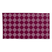 Housse D'oreillers Cherry Checker deux tones Pillowcases HAMbyWG (Dos-Droit)