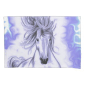 Housse D'oreillers Cheval pourpre (devant)