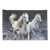 Housse D'oreillers Chevaux à lancer l'oreiller (Dos-Droit)