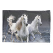 Housse D'oreillers Chevaux à lancer l'oreiller (Dos)