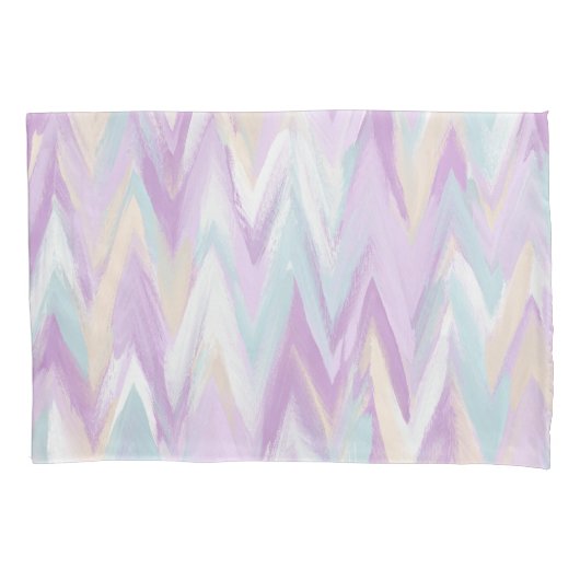 Housse D'oreillers Chevrons Abstraits (devant-gauche)