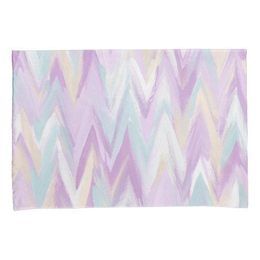 Housse D'oreillers Chevrons Abstraits (devant-Droit)