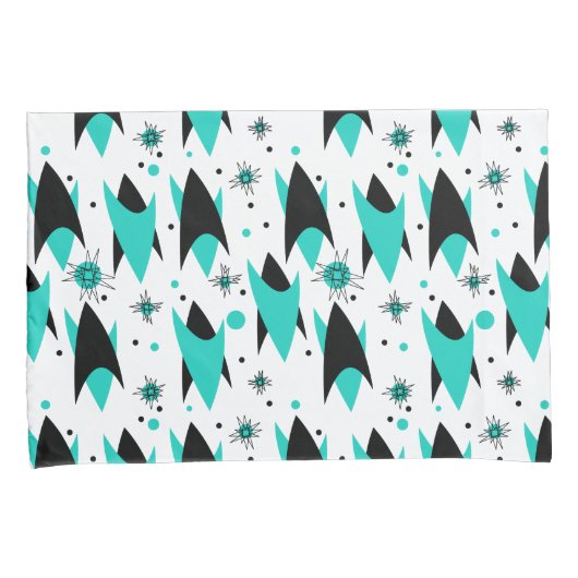 Housse D'oreillers Chevrons atomiques (devant-Droit)