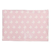 Housse D'oreillers Chic Rose Farmhouse Douceur Daisées Tendance Monog (Dos)