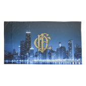 Housse D'oreillers Chicago Fire avec Skyline (Dos)