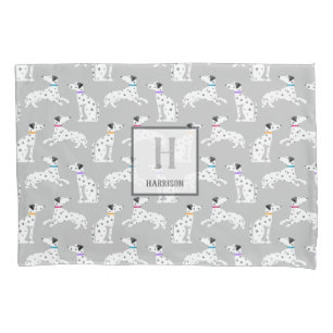 Housse D'oreillers Chien Dalmatien Polka Pot Animal Aquarelle Enfants