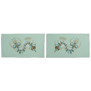Housse D'oreillers Chimera - Peacock King Pillowcases