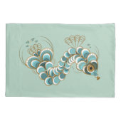 Housse D'oreillers Chimera - Peacock Standard Pilotes (Dos-gauche)