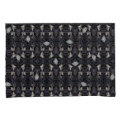 Housse D'oreillers Chimigos - Chihuahuas et diamants (devant-Droit)