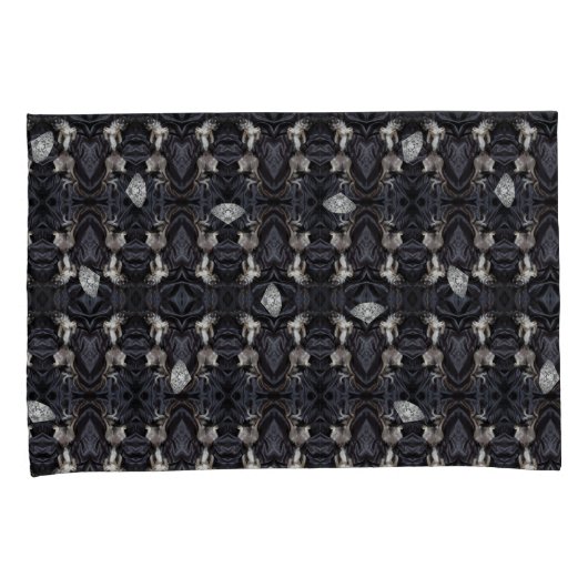 Housse D'oreillers Chimigos - Chihuahuas et diamants (devant-Droit)