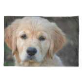 Housse D'oreillers Chiots Retriever doré (Dos)