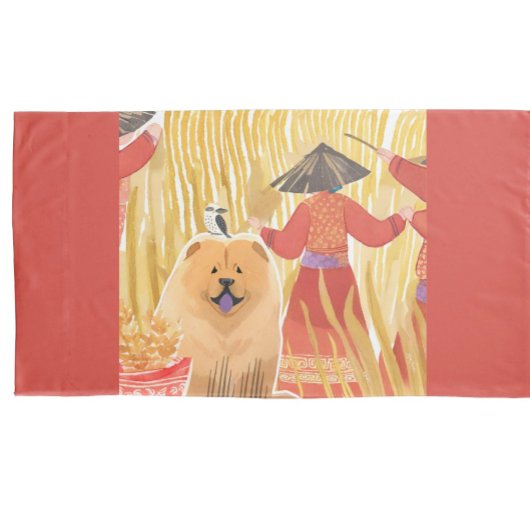 Housse D'oreillers CHOW COUSSIN COQUES - couverture de couette vendue